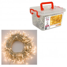 FILO TRASP.LED 500 BIANCO IN BOX (2pz)